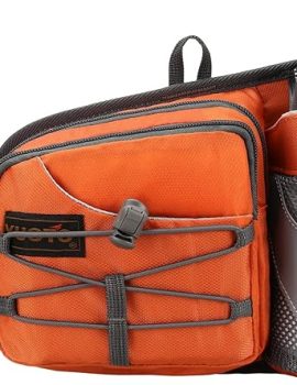 Waist Pack with Water Bottle Holder for Running Walking Hiking Fanny Pack Hydration Belt